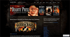 Desktop Screenshot of deaditepress.com