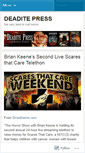 Mobile Screenshot of deaditepress.com
